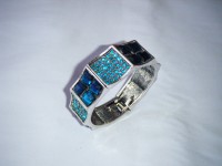 Bracelet bleu-turquoise