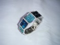 Bracelet bleu-turquoise